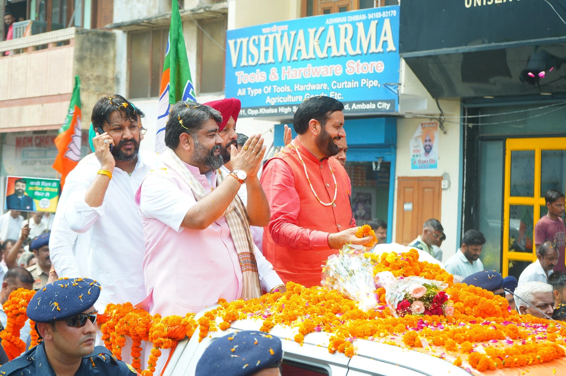 BJP's Aseem Goel Files Nomination for Ambala City Assembly Seat