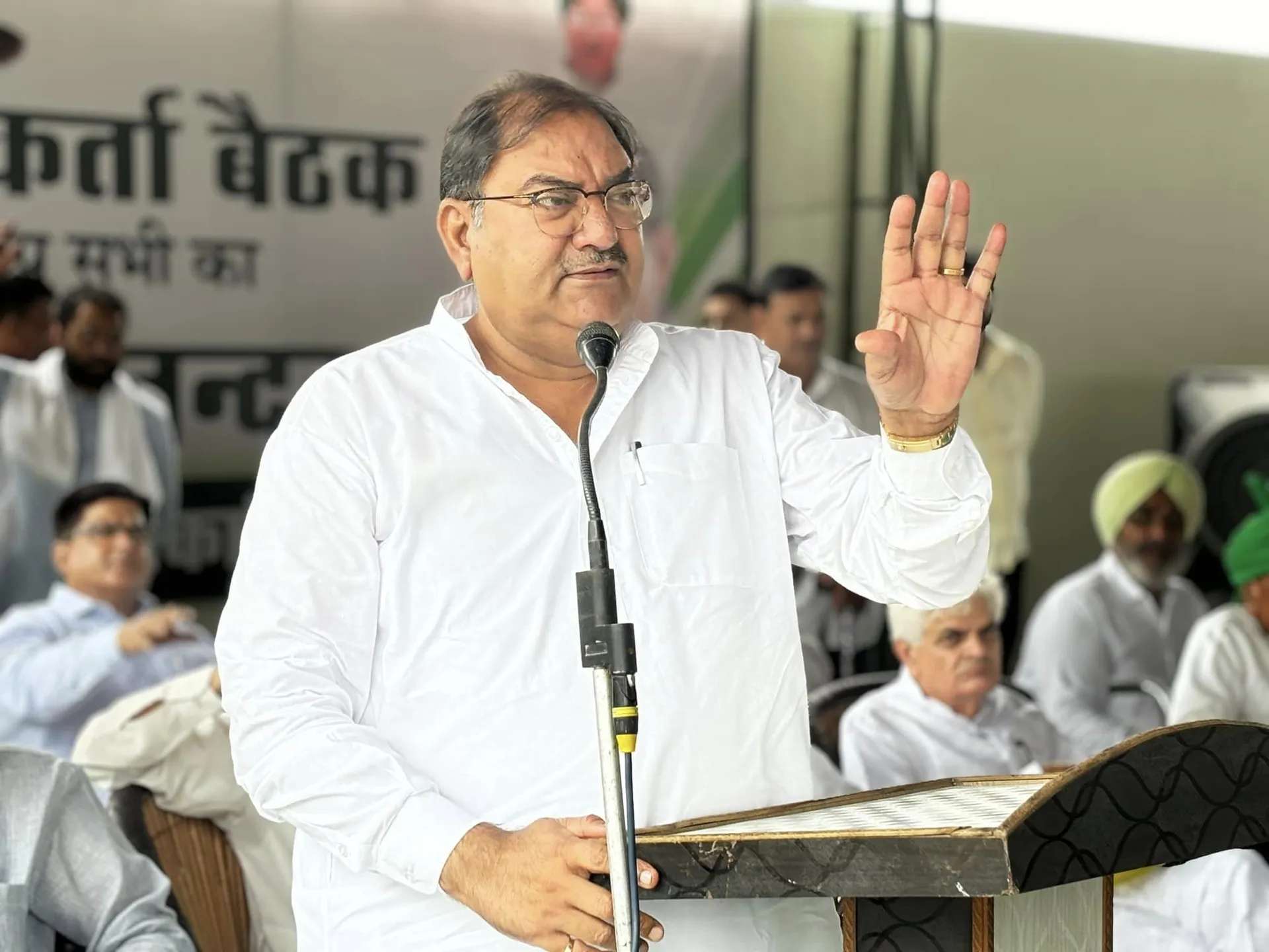 INLD 's Abhay Promises Separate Capital and High Court for Haryana