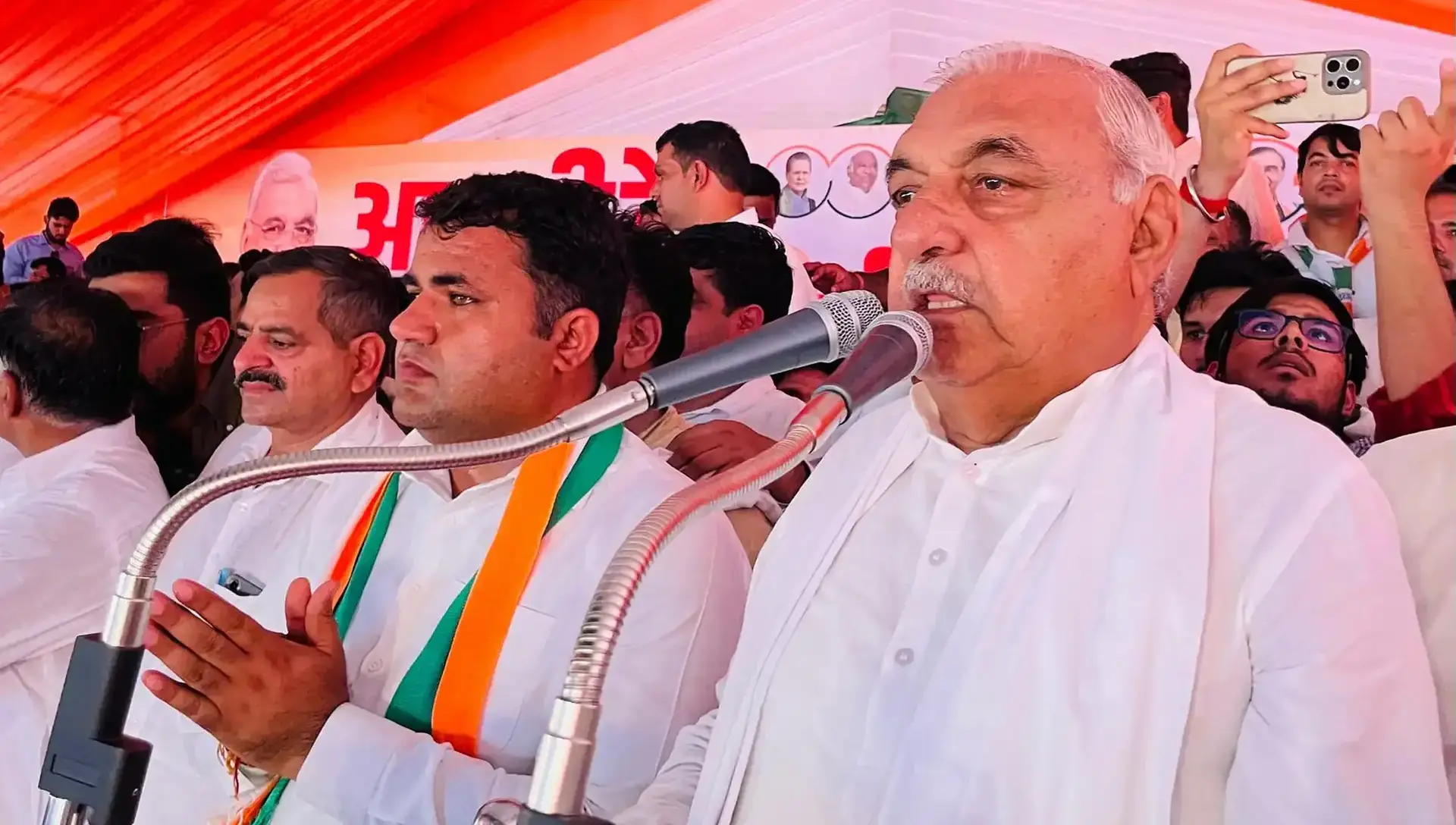 Congress Veteran Hooda Leads Massive Victory in Rohtak-Jhajjar Belt 