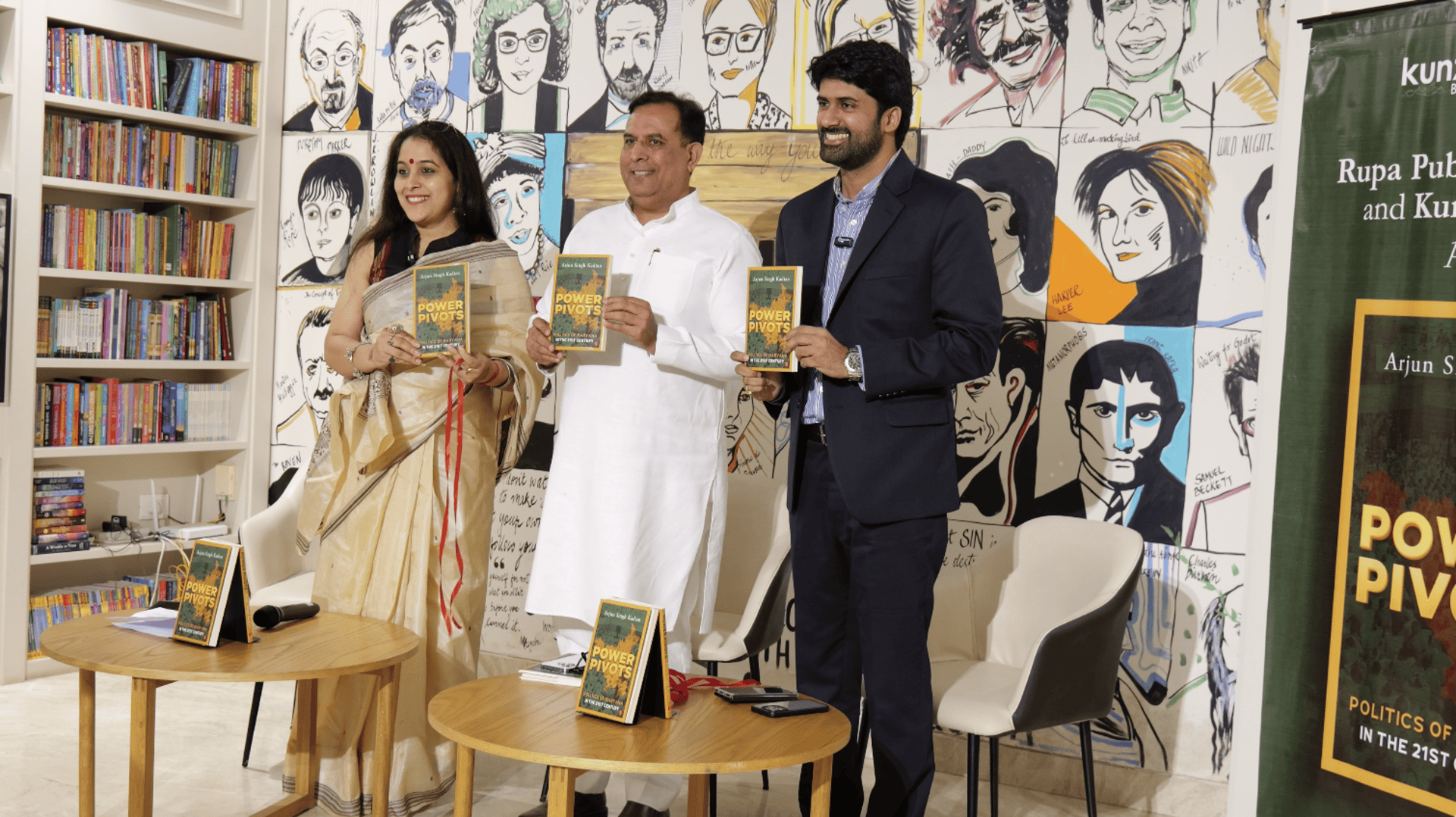 Power Pivots Book Launch Celebrates Haryana's Political Evolution Through Two Decades