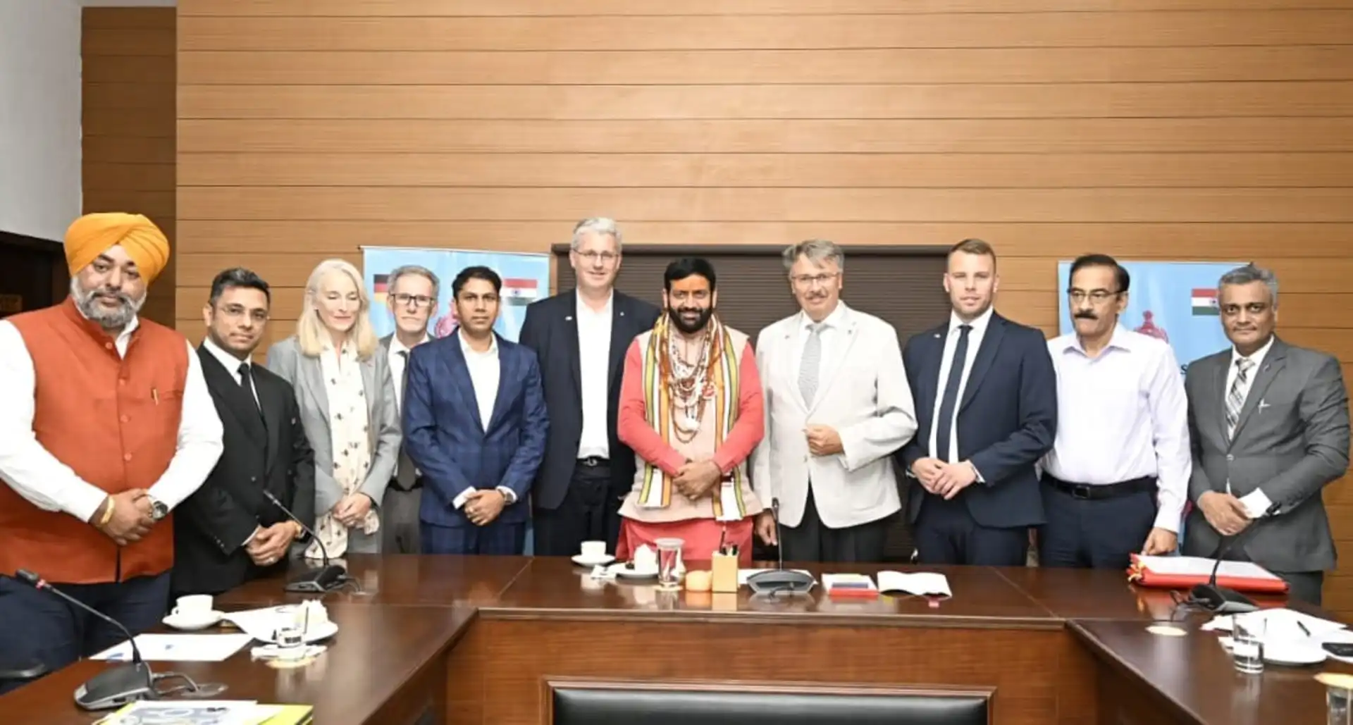 Haryana CM Meets German Delegation, Explores Investment Opportunities