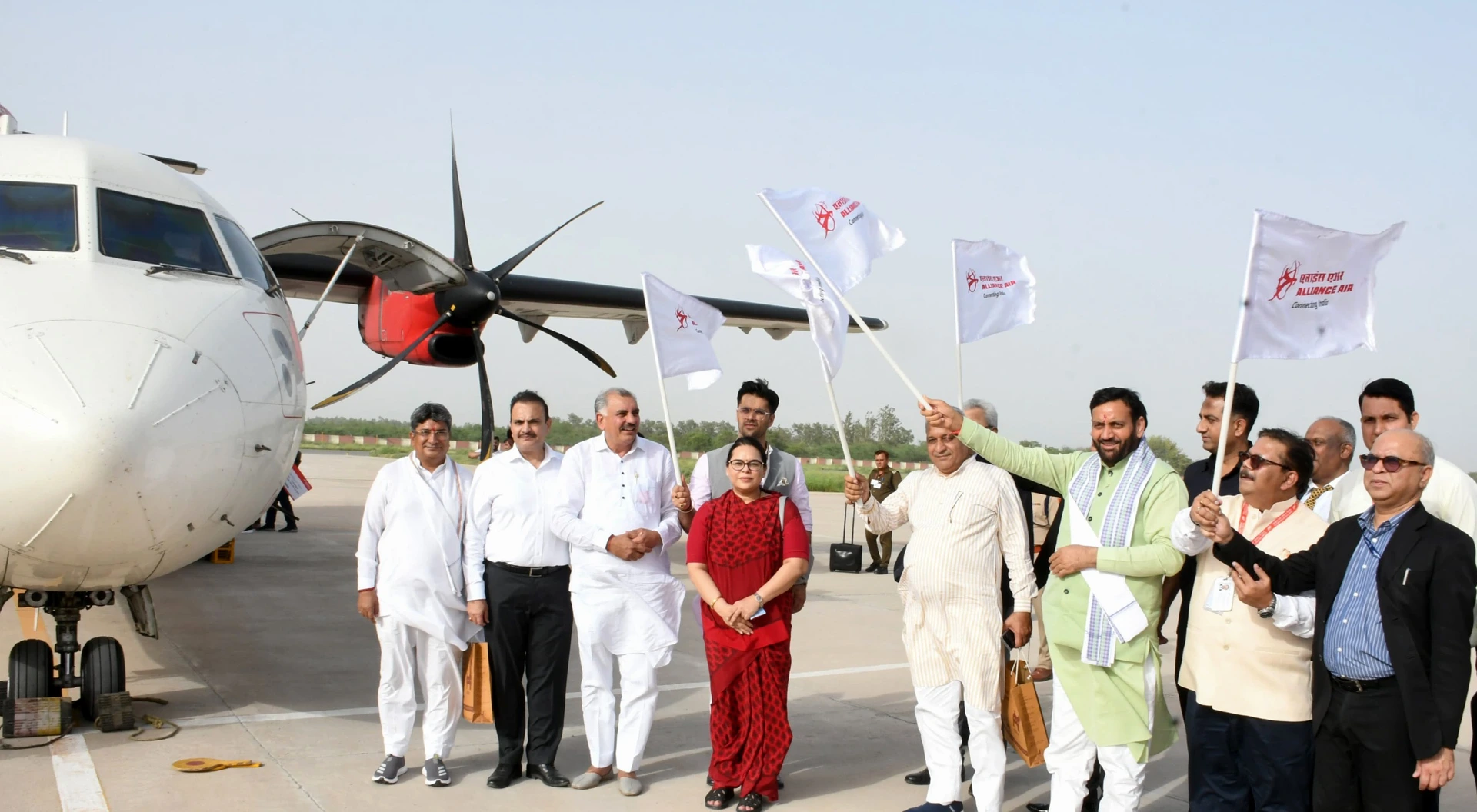 Hisar-Chandigarh Flight Service Launched by CM Nayab Saini