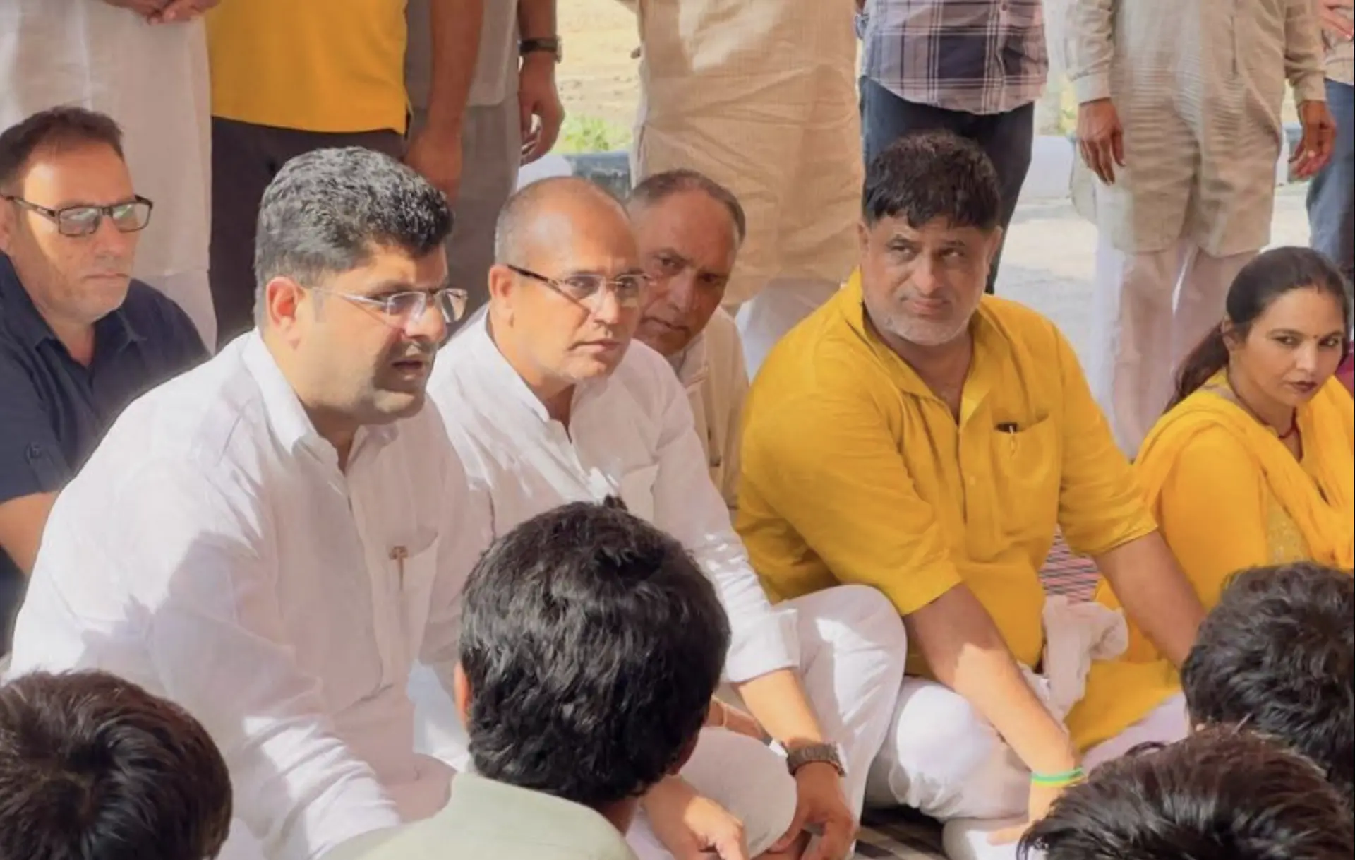 Dushyant Chautala Backs HAU Students, Accuses BJP of Playing Caste Card