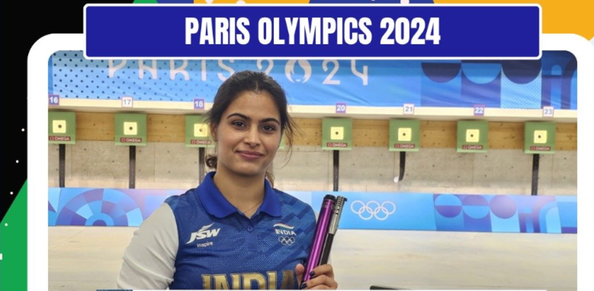 Manu Bhaker Wins Bronze Medal at Paris Olympics 2024