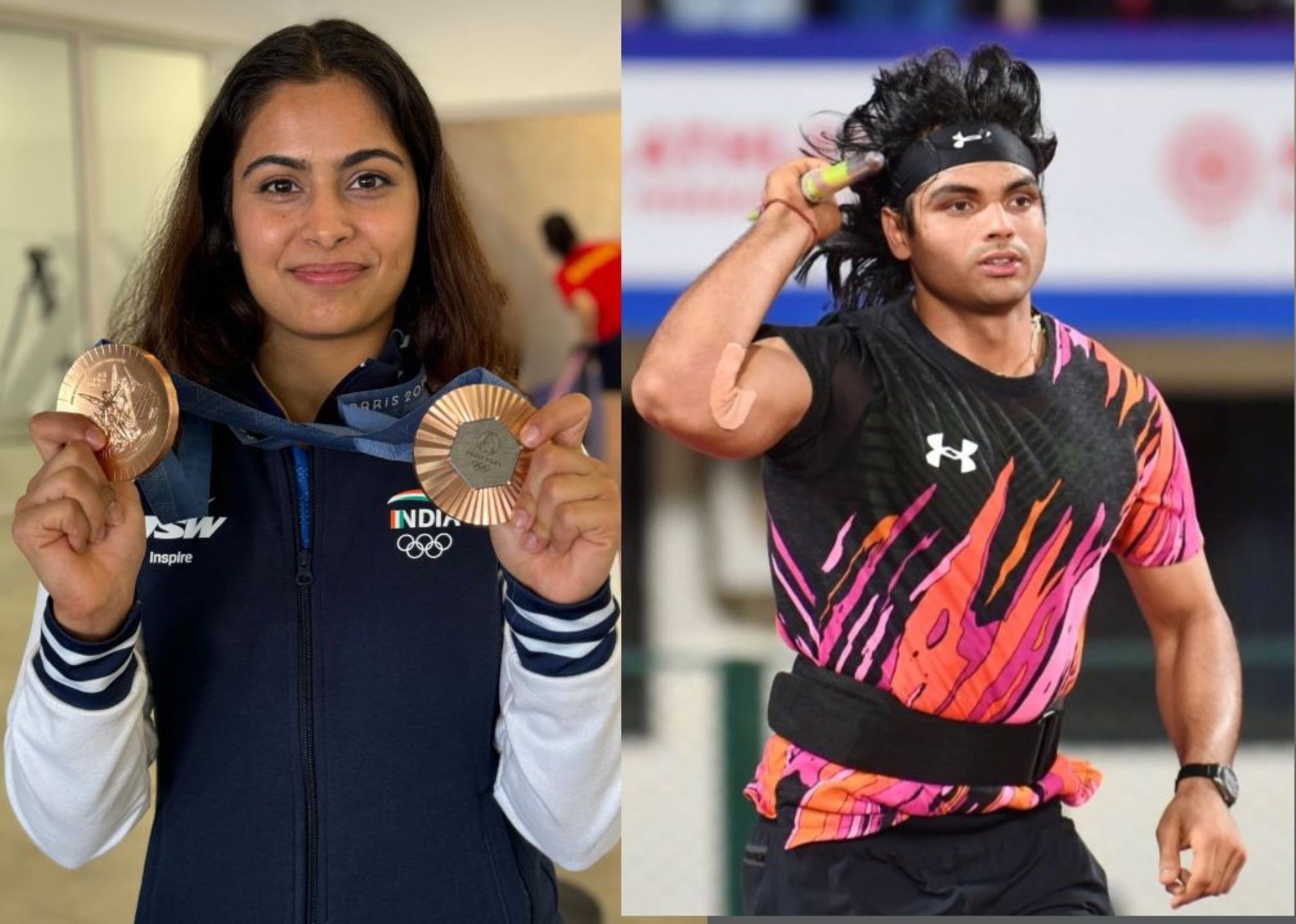 PARIS OLYMPICS : Manu Bhaker Bags Bronze, Neeraj Chopra Eyes Gold