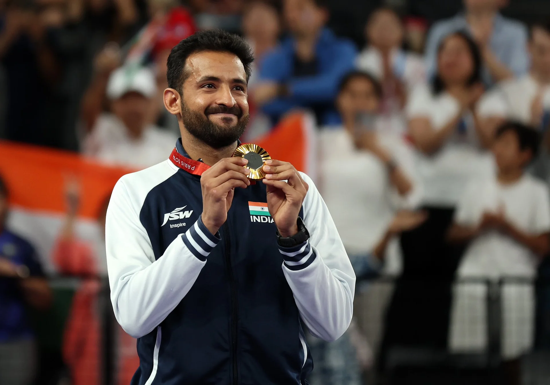 Nitesh Kumar's Golden Victory