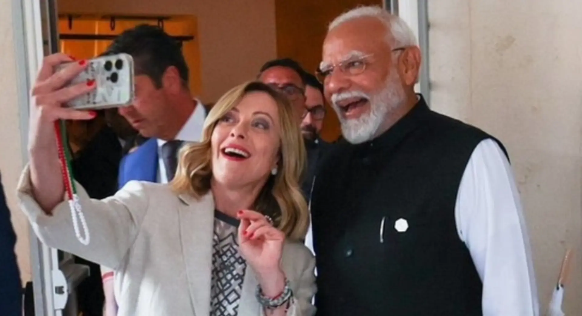 PM Modi Dismisses Viral Memes with Italian PM Meloni