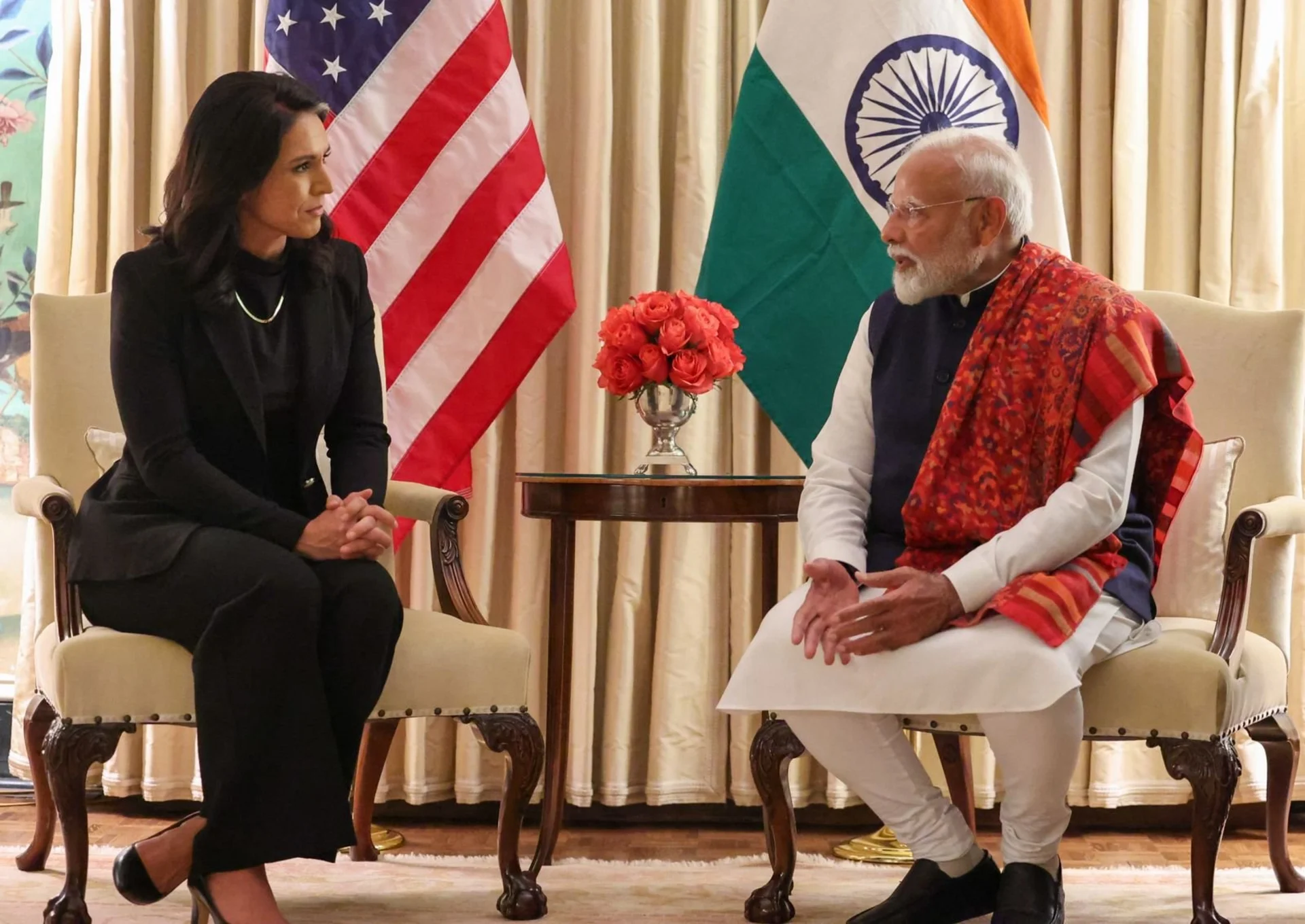 Modi in US: First Meeting with Intel Chief Tulsi Gabbard Sets Positive Tone