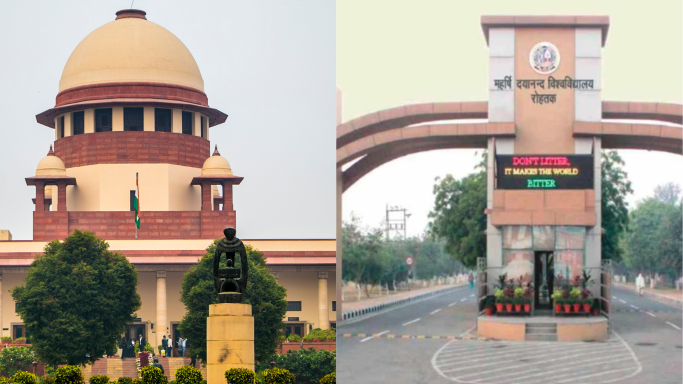 MDU Periods Case Reaches Supreme Court: Centre and Haryana Issued Notice Over Privacy Violation