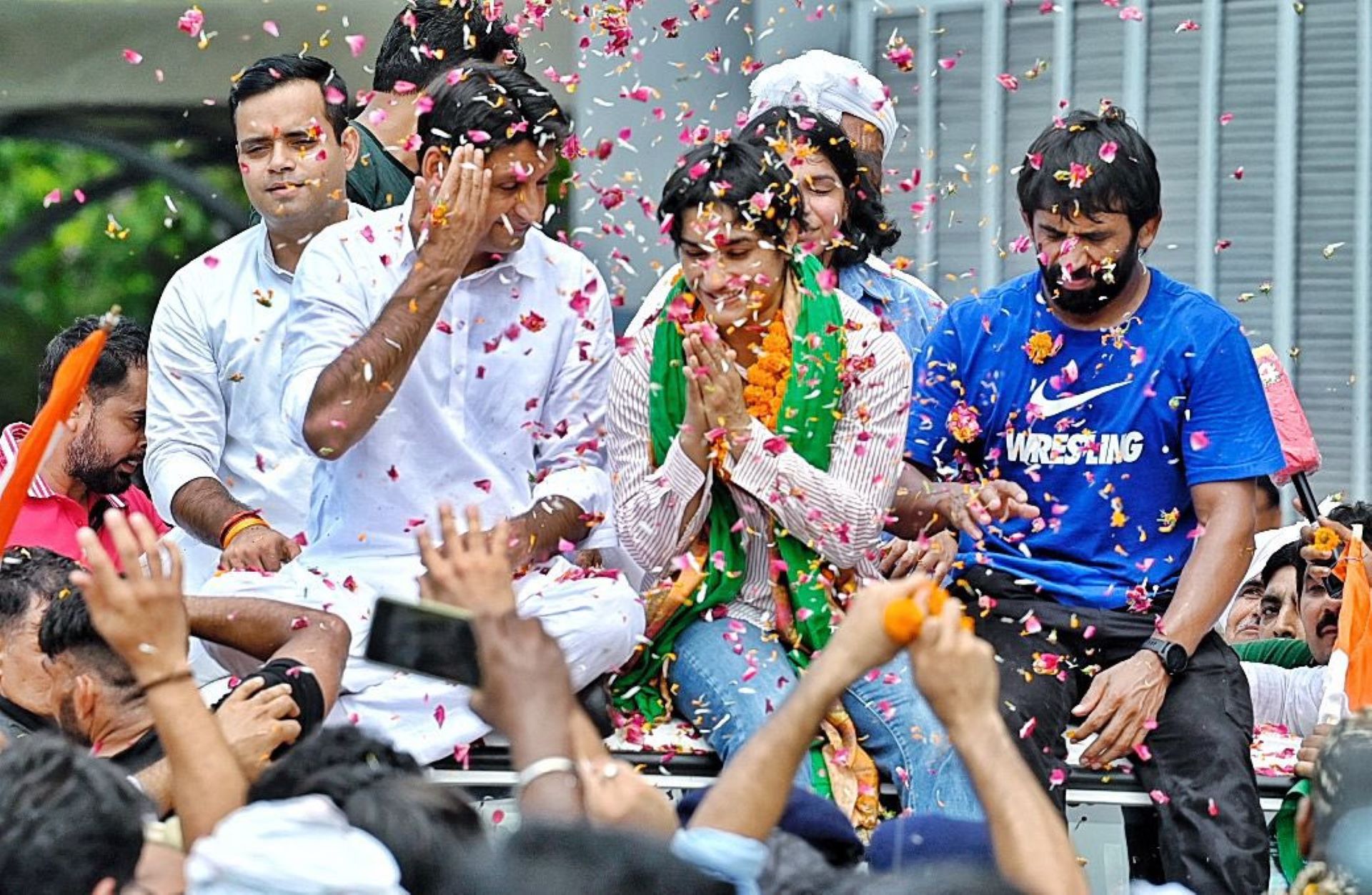 Emotional Homecoming for Vinesh Phogat