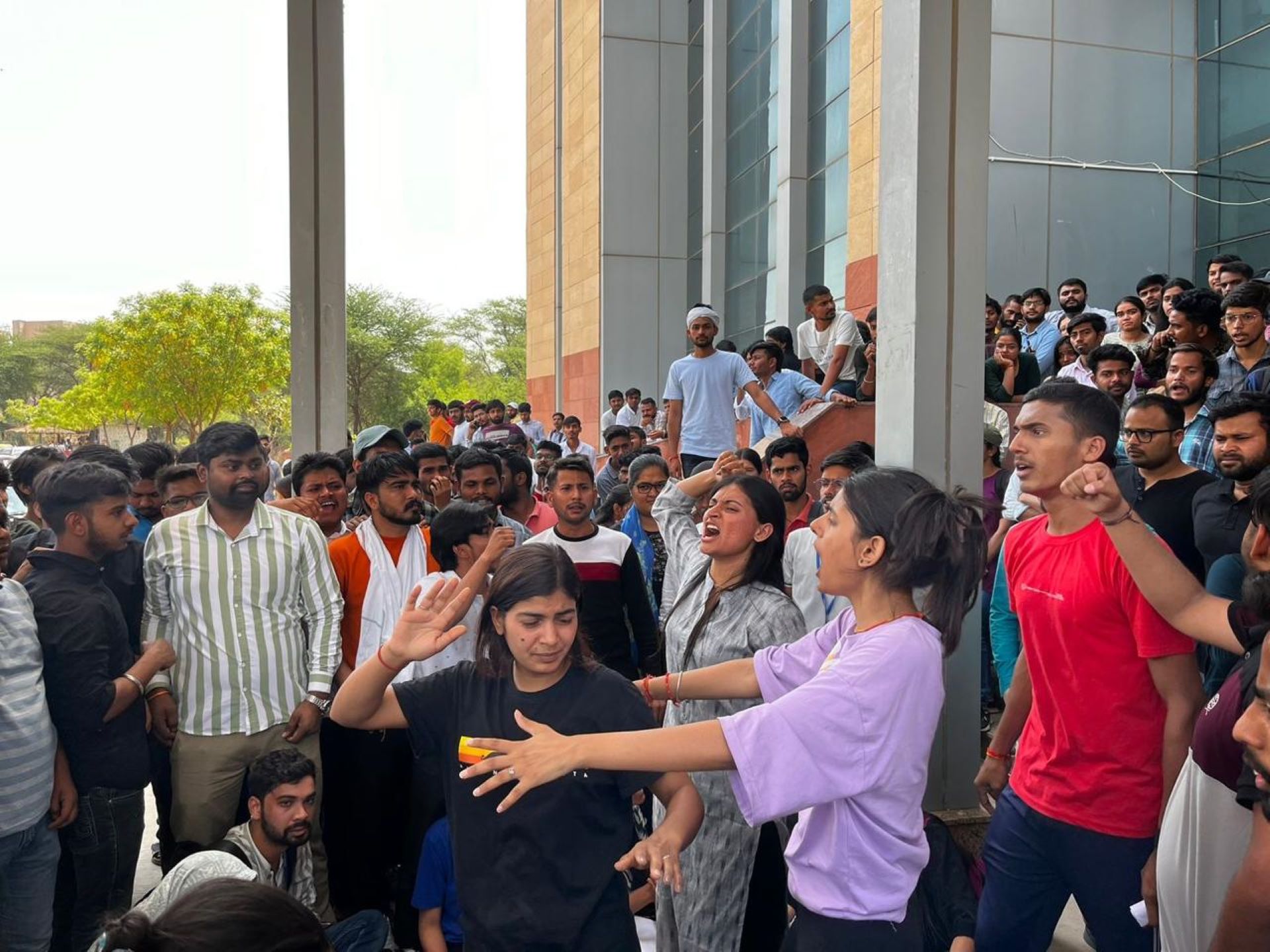 Chaos Erupts at Central University of Haryana: Students Demand Justice and Tighter Security