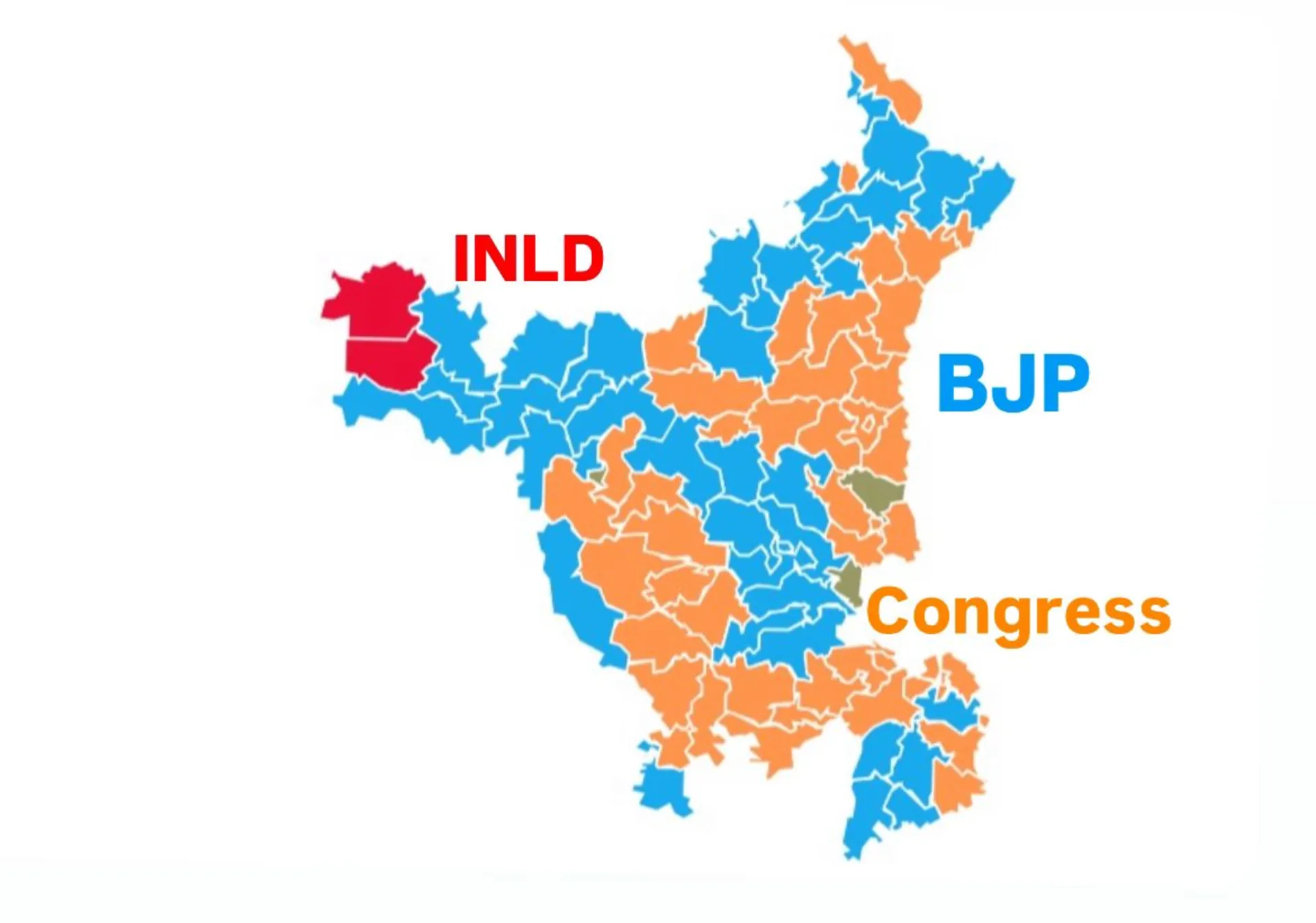 BJP Fails to Win Single Seat in 5 Key Districts Despite Overall Victory