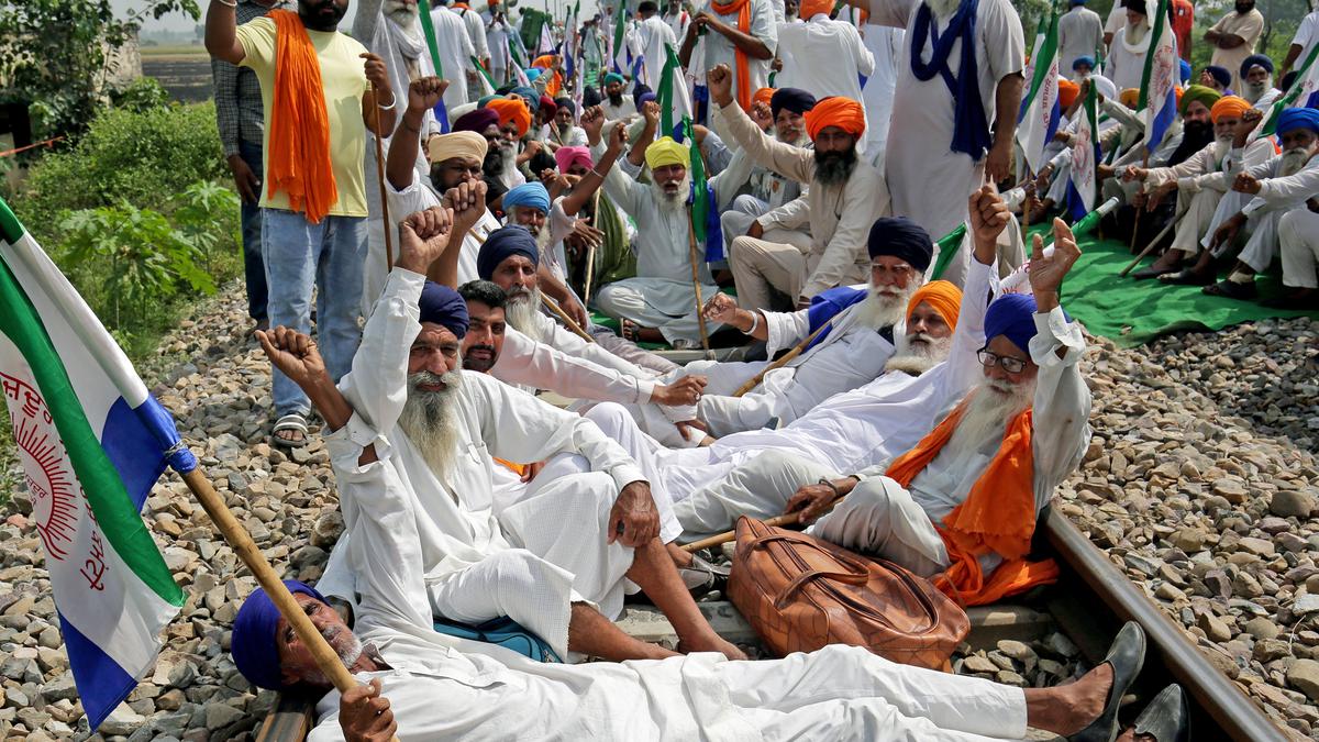 Farmer Protest Disrupts Rail Services: 54 Trains Cancelled on Ambala-Amritsar Route